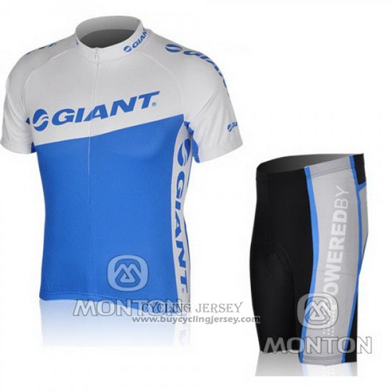 2010 Jersey Giant White And Sky Blue